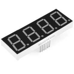 0.56 Inch 4 Digit 7 Segment LED Display Common Cathode-srkelectronics.in