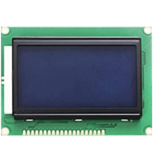 128x64 LCD Display Blue Color-srkelectronics.in