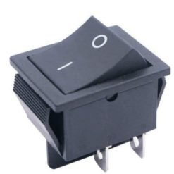 DPST ON-OFF 4Pin Rocker Switch-srkelectronics.in