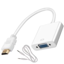 HDMI To VGA Converter With Audio Cable-srkelectronics.in