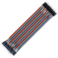 Male To Male Jumper Wire 20CM 1Strip 40~Pieces-srkelectronics.in