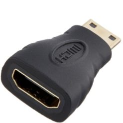 Mini HDMI Male To HDMI Female Converter-srkelectronics.in