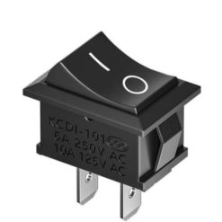 SPST ON-OFF 2Pin Rocker Switch-srkelectronics.in