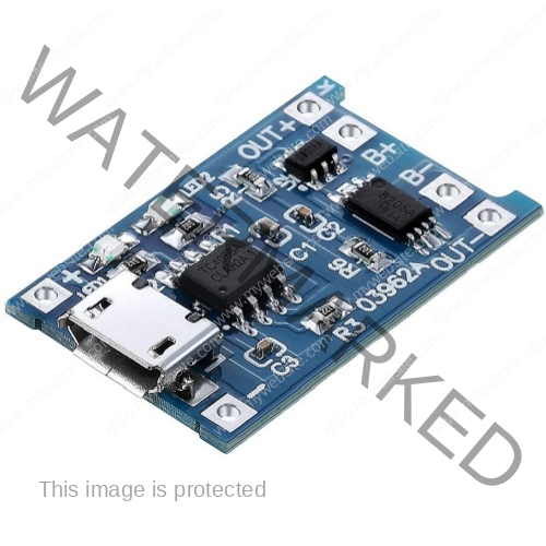 TP4056 Battery Charging Module With Protection - SRK ELECTRONICS