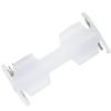 2 Cell AA Battery Holder White Color-srkelectronics.in