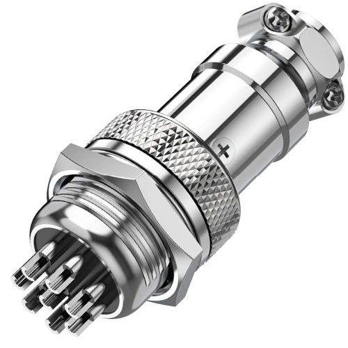 8Pin Metal Round Shell Connector GX16 SRK ELECTRONICS