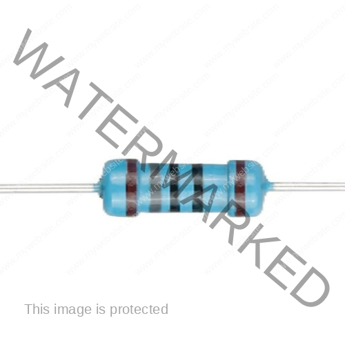 180 Ohm 0.5W Metal Film Resistor 180 Ohm 1/2W MFR Resistor (Pack Of 100 ...