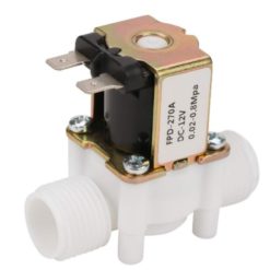12V DC Normally Closed Water Solenoid Valve-srkelectronics.in