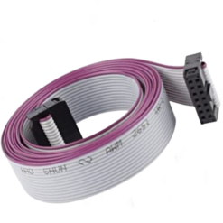 14Pin Flat Ribbon Cable Female To Female 2.54mm 4.5Meter (A Type FRC Cable)-srkelectronics.in.png