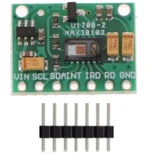 MAX30102 Heart Rate Oximeter Pulse Sensor Module-srkelectronics.in