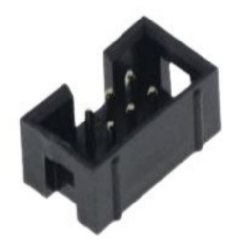 6Pin FRC Male Box Header Connector Right Angle 2.54mm-srkelectronics.in
