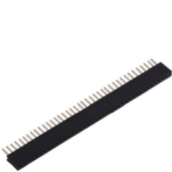Berg Strip Female Header Connector 40x1 Pitch 2.54mm-srkelectronics.in
