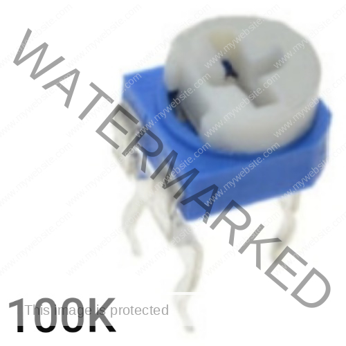 Potentiometer 100K Preset Single Turn RM065 SRK ELECTRONICS