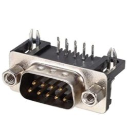 DB 9Pin Male Right Angle Connector-srkelectronics.in