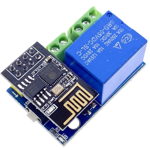 ESP8266-01 01S 5VRelay With Wifi Module-srkelectronics.in