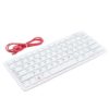 Raspberry Pi Official Keyboard (White Red)-srkelectronics.in