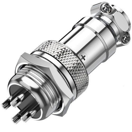 4Pin Metal Round Shell Connector GX12 - SRK ELECTRONICS