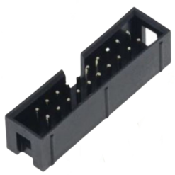 20Pin FRC Male Box Header Connector Straight 1.27mm-srkelectronics.in