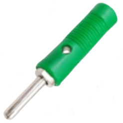 4mm Banana Male Jack Connector Green-srkelectronics.in.png