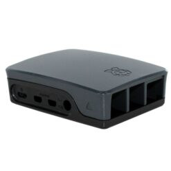 Raspberry Pi4 Official Case Black And Gray-srkelectronics.in