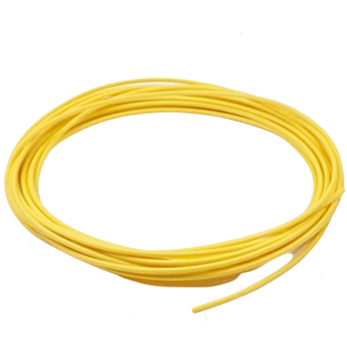 1mm Heat Shrink Sleeve Yellow Color 15Meter-srkelectronics.in